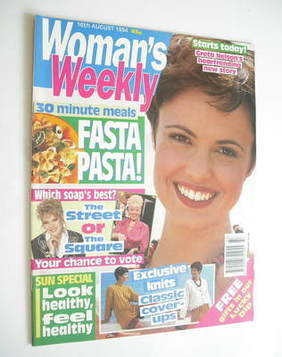 Woman's Weekly magazine (16 August 1994)