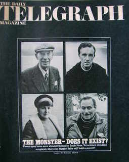The Daily Telegraph magazine - Does The Loch Ness Monster Exist cover (20 February 1976)