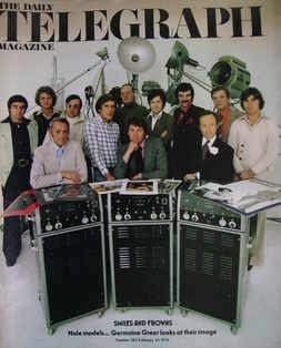 The Daily Telegraph magazine - Male Models cover (13 February 1976)