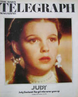 The Daily Telegraph magazine - Judy Garland cover (31 October 1975)