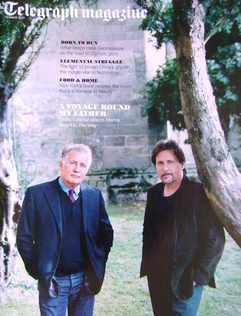 Telegraph magazine - Martin Sheen and Emilio Estevez cover (19 March 2011)