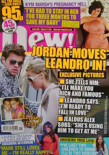 New magazine - 21 March 2011 - Jordan Moves Leandro In! cover