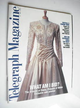 Telegraph magazine - The Dresses of Diana Princess of Wales cover (17 May 1997)