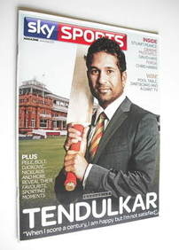 Sky Sports magazine - June/July 2011 - Sachin Tendulkar cover