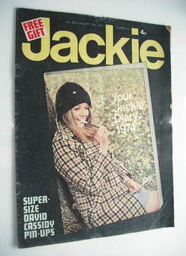 Jackie magazine - 12 January 1974 (Issue 523)