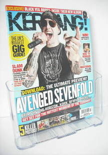 Kerrang magazine - Avenged Sevenfold cover (11 June 2011 - Issue 1367)
