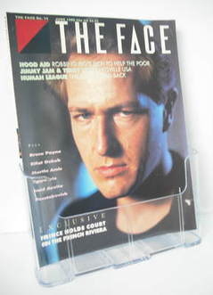 The Face magazine - Bruce Payne cover (June 1986 - Issue 74)