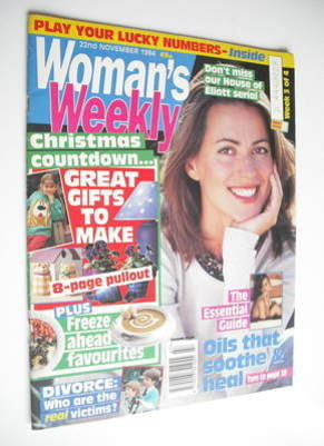 Woman's Weekly magazine (22 November 1994)