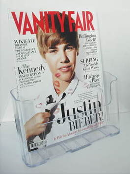 Vanity Fair magazine - Justin Bieber cover (February 2011)