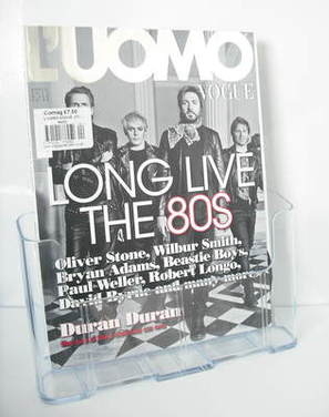 <!--2011-04-->L'Uomo Vogue magazine - April 2011 - Duran Duran cover