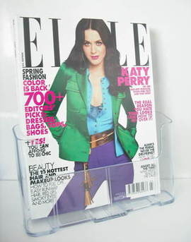 US Elle magazine - March 2011 - Katy Perry cover