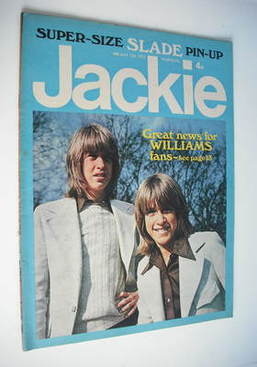 Jackie magazine - 12 May 1973 (Issue 488 - David and Andy Williams cover)
