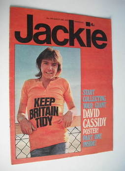 Jackie magazine - 10 March 1973 (Issue 479)