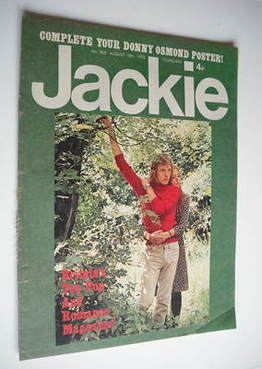 Jackie magazine - 18 August 1973 (Issue 502)