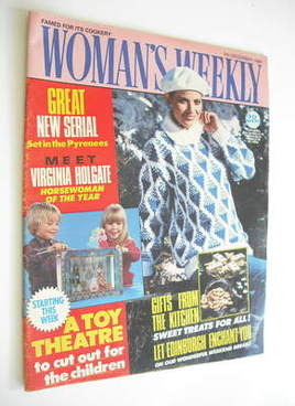 <!--1985-12-07-->Woman's Weekly magazine (7 December 1985 - British Edition