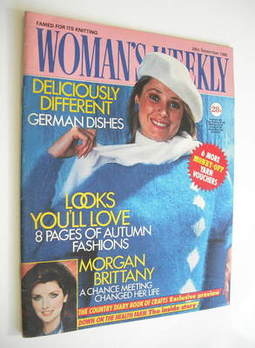 <!--1985-09-28-->Woman's Weekly magazine (28 September 1985 - British Editi