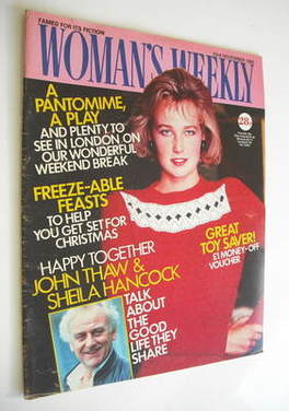Woman's Weekly magazine (23 November 1985 - British Edition)