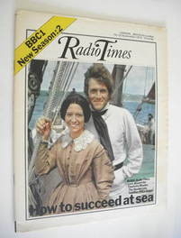 Radio Times magazine - Peter Gilmore and Anne Stallybrass cover (16-22 September 1972)