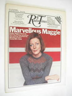<!--1972-04-15-->Radio Times magazine - Maggie Smith cover (15-21 April 197