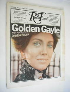 <!--1972-04-29-->Radio Times magazine - Gayle Hunnicutt cover (29 April - 5