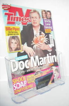 TV Times magazine - Martin Clunes cover (22-28 September 2007)