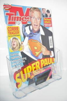 TV Times magazine - Paul O'Grady cover (15-21 September 2007)