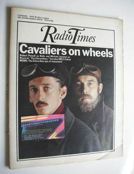 Radio Times magazine - Robert Powell and Michael Jayston cover (18-24 November 1972)