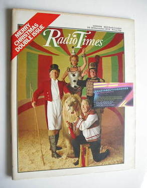 Radio Times magazine - Bruce Forsyth, Lulu and Morecambe and Wise cover (16-29 December 1972)