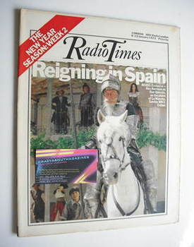 Radio Times magazine - Rex Harrison cover (6-12 January 1973)