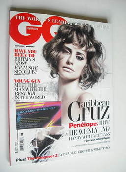 British GQ magazine - June 2011 - Penelope Cruz cover