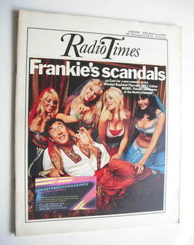 Radio Times magazine - Frankie Howerd cover (20-26 January 1973)