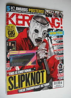 Kerrang magazine - Slipknot cover (2 July 2011 - Issue 1370)