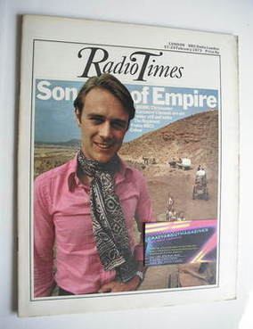 Radio Times magazine - Christopher Cazenove cover (17-23 February 1973)