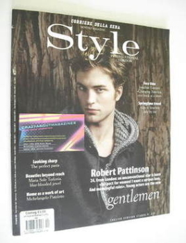 Style International magazine - Robert Pattinson cover (April 2011)