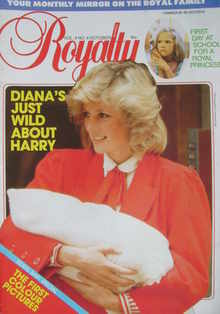 Royalty Monthly magazine - Princess Diana cover (October 1984, Vol.4 No.4)