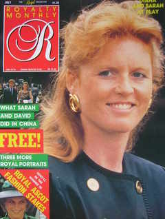 Royalty Monthly magazine - The Duchess of York cover (July 1987, Vol.6 No.10)