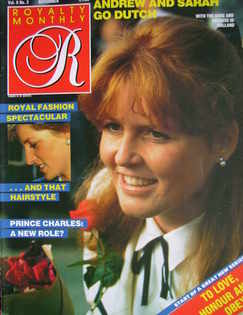 Royalty Monthly magazine - The Duchess of York cover (November 1986, Vol.6 No.2)