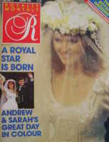 <!--0005-11-->Royalty Monthly magazine - Sarah Ferguson cover (August 1986, Vol.5 No.11)