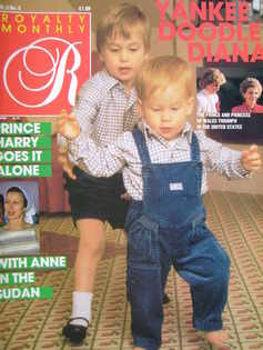 <!--1986-02-->Royalty Monthly magazine - Prince William and Prince Harry co