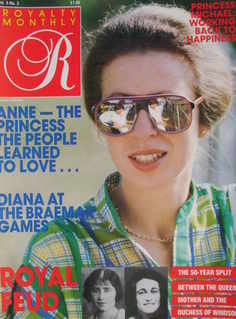 <!--1985-12-->Royalty Monthly magazine - Princess Anne cover (December 1985
