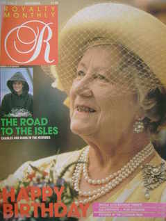 <!--1985-09-->Royalty Monthly magazine - The Queen Mother cover (September 