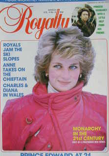 <!--1985-03-->Royalty Monthly magazine - Princess Diana cover (March 1985, 