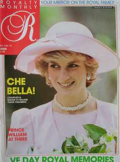 <!--1985-06-->Royalty Monthly magazine - Princess Diana cover (June 1985, V