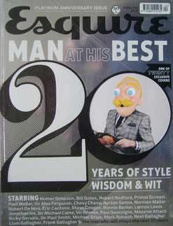 Esquire magazine - Platinum Anniversary Issue (April 2011)