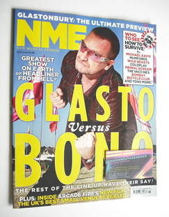 NME magazine - Bono cover (25 June 2011)