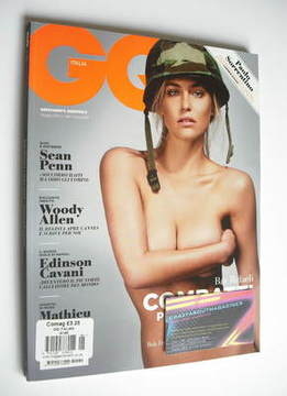 <!--2011-05-->Italy GQ magazine - May 2011 - Bar Refaeli cover