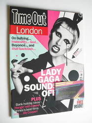 <!--2011-05-26-->Time Out magazine - Lady Gaga cover (26 May - 1 June 2011)