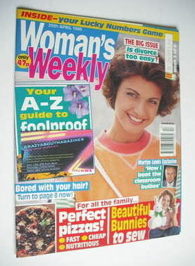 Woman's Weekly magazine (25 April 1995)