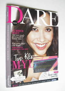 <!--2011-05-->Dare magazine - Myleene Klass cover (May/June 2011)