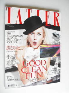 Tatler magazine - April 2011 - Naomi Watts cover